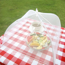 Cargar imagen en el visor de la galería, Foldable Food Mesh Cover Fly Anti Mosquito Pop-Up Food Cover Umbrella Meal Vegetable Fruit Breathable Cover Kitchen Accessories.
