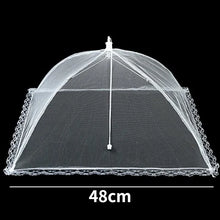Charger l&#39;image dans la galerie, Foldable Food Mesh Cover Fly Anti Mosquito Pop-Up Food Cover Umbrella Meal Vegetable Fruit Breathable Cover Kitchen Accessories.
