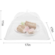 Load image into Gallery viewer, Foldable Food Mesh Cover Fly Anti Mosquito Pop-Up Food Cover Umbrella Meal Vegetable Fruit Breathable Cover Kitchen Accessories.
